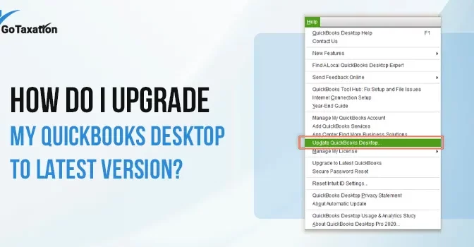How Do I Upgrade My QuickBooks Desktop to Latest version? 